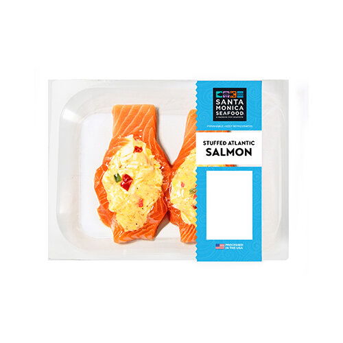 Santa Monica Seafood Stuffed Salmon